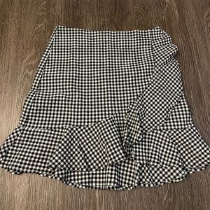 Gingham skirt